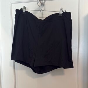 NWOT Black Land’s End Swim Shorts Bottoms